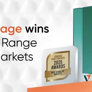 Vantage Markets Wins "Best Range of Markets" Award from Compare Forex Brokers 2025